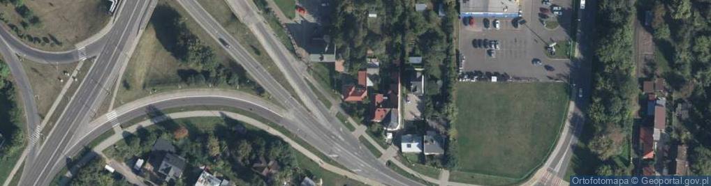 Zdjęcie satelitarne Zielna ul.