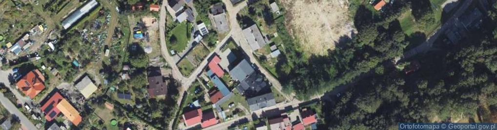 Zdjęcie satelitarne Zielona ul.