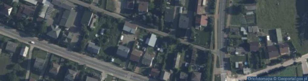 Zdjęcie satelitarne Zielona ul.