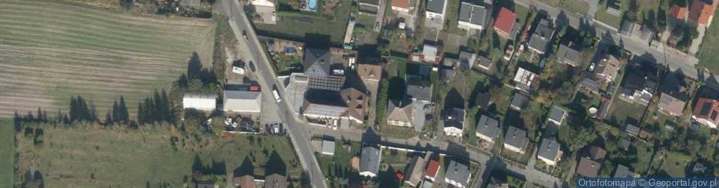 Zdjęcie satelitarne Zielona ul.