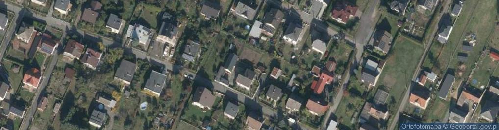 Zdjęcie satelitarne Zielona ul.