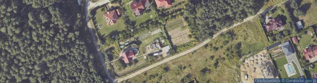 Zdjęcie satelitarne Zielna ul.