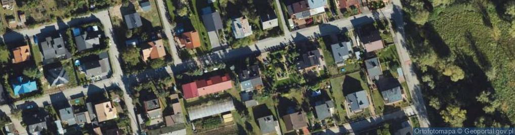 Zdjęcie satelitarne Zielona ul.