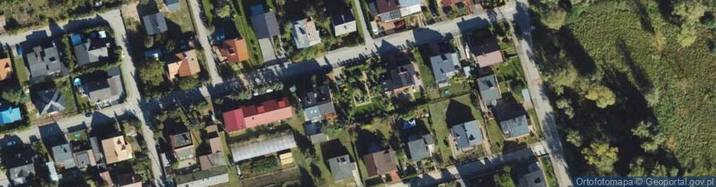 Zdjęcie satelitarne Zielona ul.