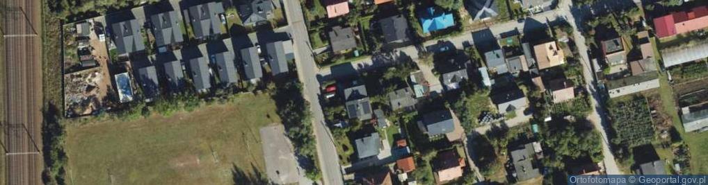 Zdjęcie satelitarne Zielona ul.