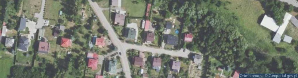 Zdjęcie satelitarne Zielona ul.