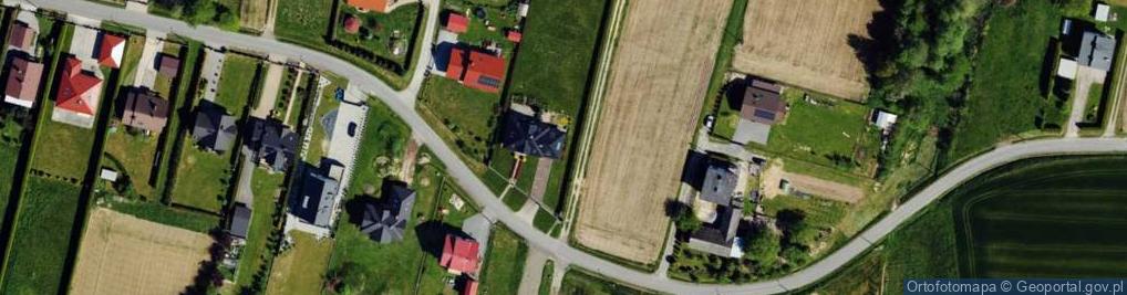 Zdjęcie satelitarne Zielona ul.