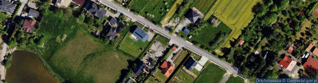 Zdjęcie satelitarne Zielona ul.
