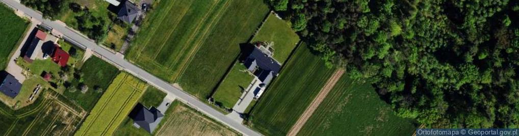 Zdjęcie satelitarne Zielona ul.