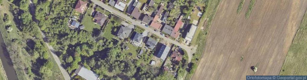 Zdjęcie satelitarne Zielona ul.