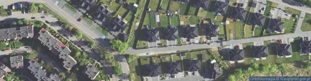 Zdjęcie satelitarne Zimowa ul.