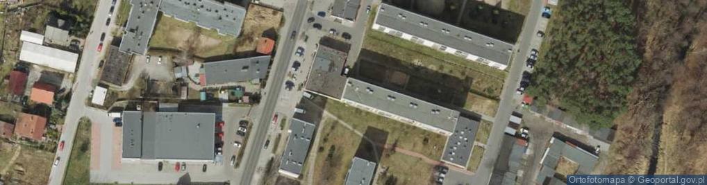 Zdjęcie satelitarne Zielonogórska ul.