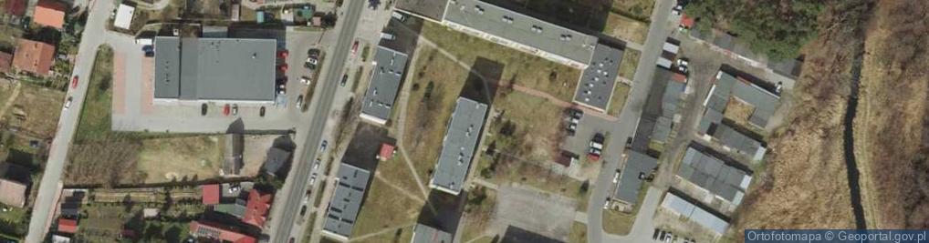 Zdjęcie satelitarne Zielonogórska ul.