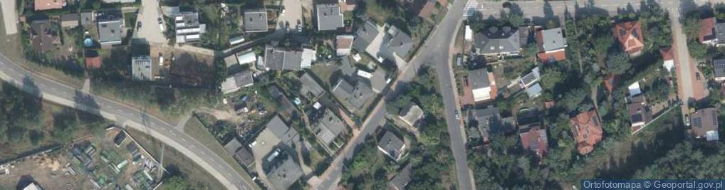 Zdjęcie satelitarne Zielona ul.