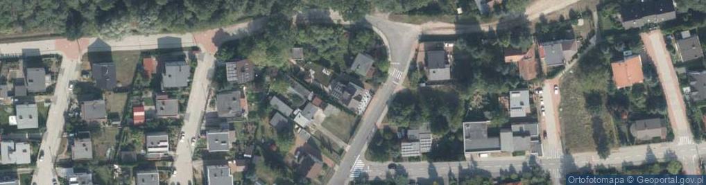 Zdjęcie satelitarne Zielona ul.