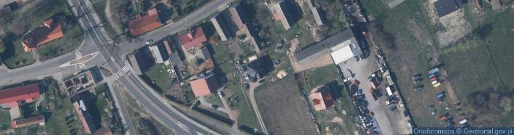 Zdjęcie satelitarne Zielonogórska ul.