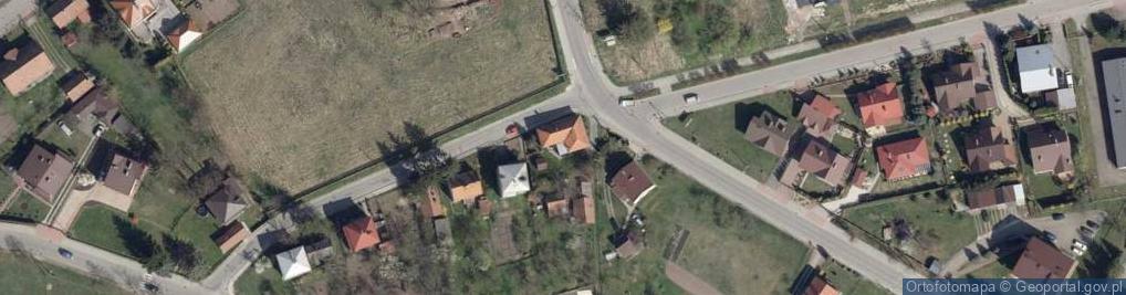 Zdjęcie satelitarne Zielona ul.
