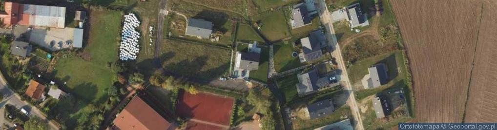 Zdjęcie satelitarne Zielona ul.