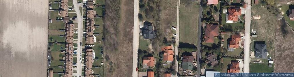 Zdjęcie satelitarne Zielonej Łąki ul.