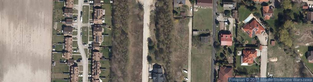 Zdjęcie satelitarne Zielonej Łąki ul.