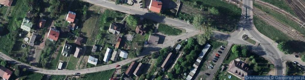 Zdjęcie satelitarne Zielona ul.