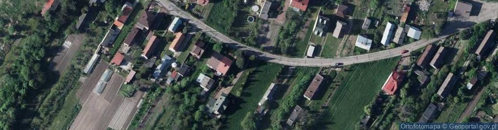 Zdjęcie satelitarne Zielona ul.