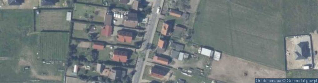 Zdjęcie satelitarne Zielona ul.