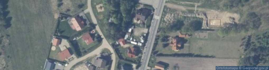 Zdjęcie satelitarne Zielona ul.