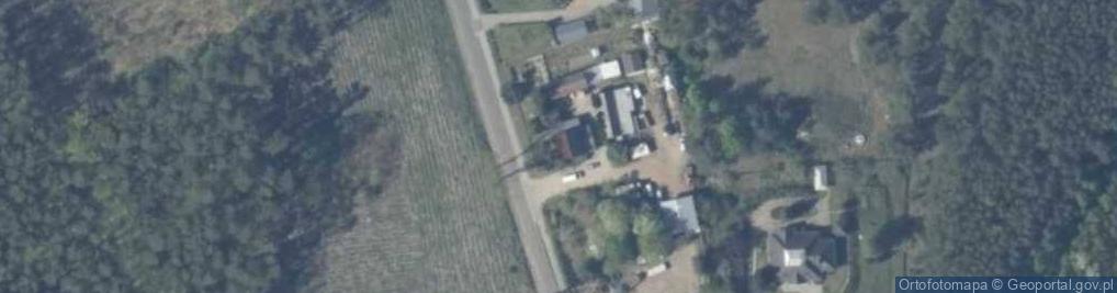 Zdjęcie satelitarne Zielona ul.