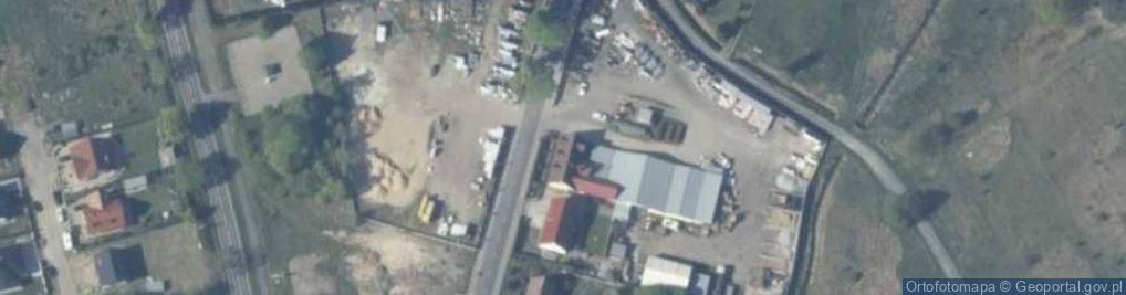 Zdjęcie satelitarne Zielona ul.