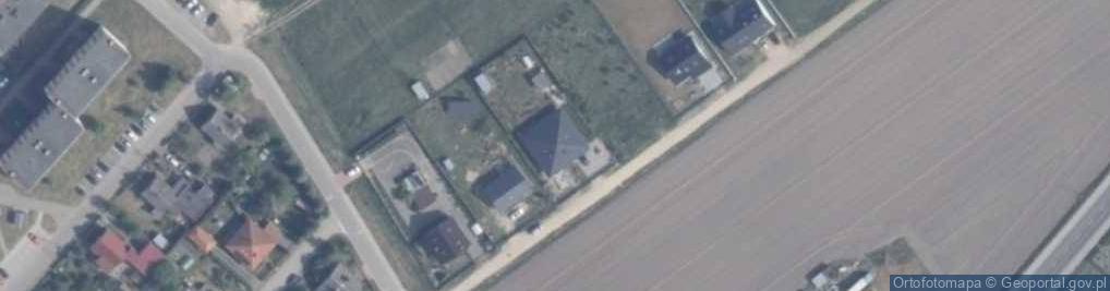Zdjęcie satelitarne Zielona ul.