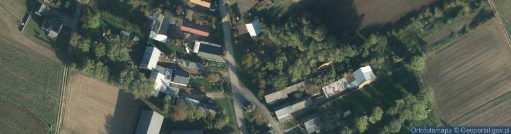 Zdjęcie satelitarne Zielona ul.