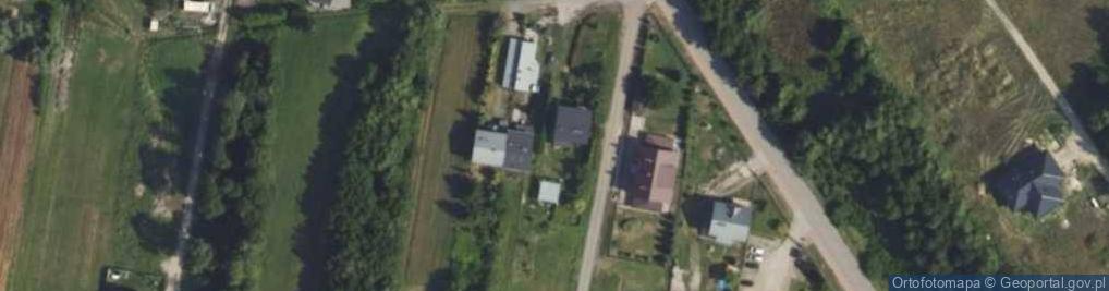 Zdjęcie satelitarne Zielona ul.