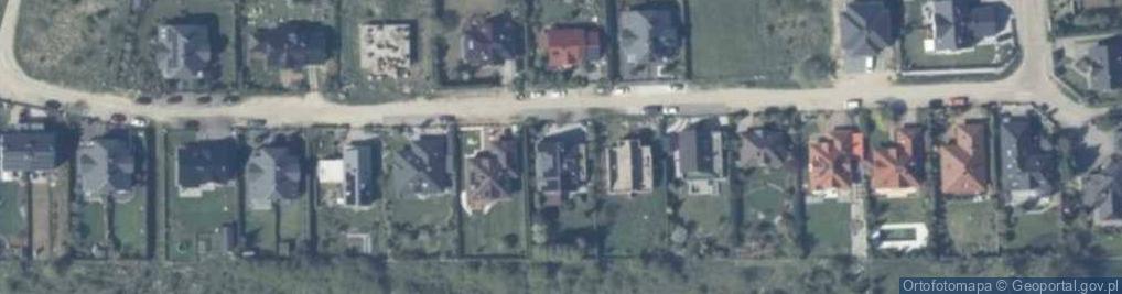 Zdjęcie satelitarne Zielona Górka ul.