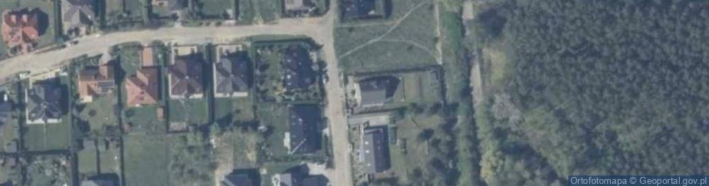 Zdjęcie satelitarne Zielona Górka ul.