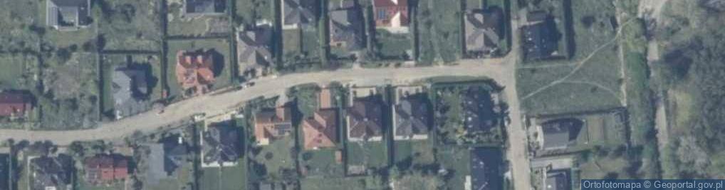 Zdjęcie satelitarne Zielona Górka ul.