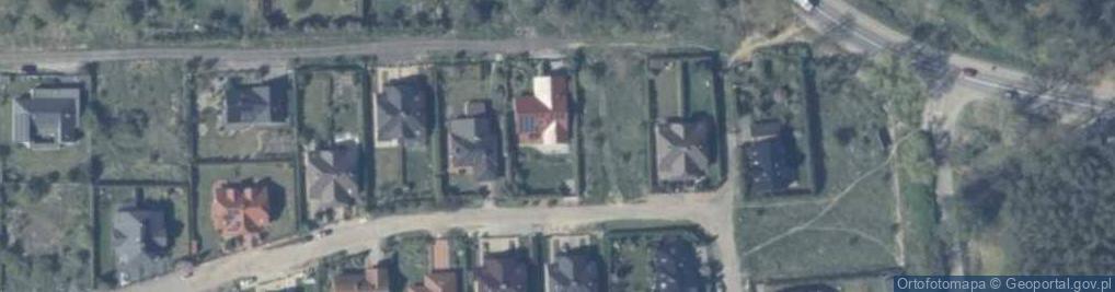 Zdjęcie satelitarne Zielona Górka ul.