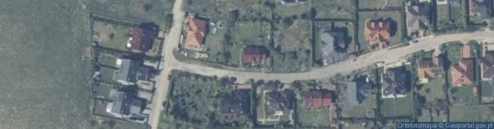 Zdjęcie satelitarne Zielona Górka ul.