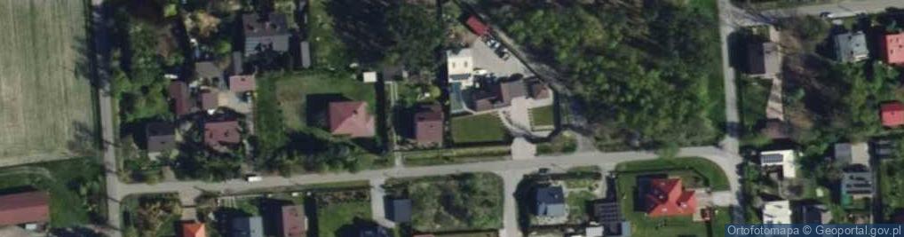 Zdjęcie satelitarne Zielona ul.