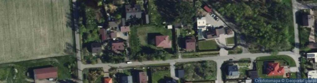 Zdjęcie satelitarne Zielona ul.