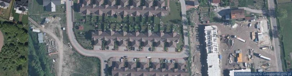 Zdjęcie satelitarne Zielona ul.