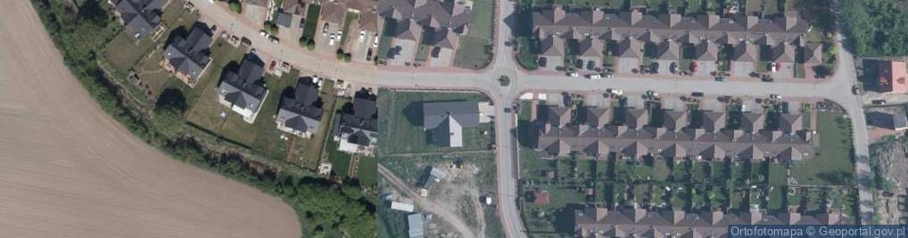 Zdjęcie satelitarne Zielona ul.