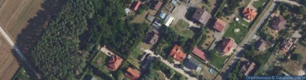 Zdjęcie satelitarne Zielona ul.