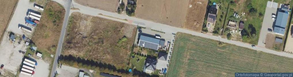 Zdjęcie satelitarne Zielona ul.