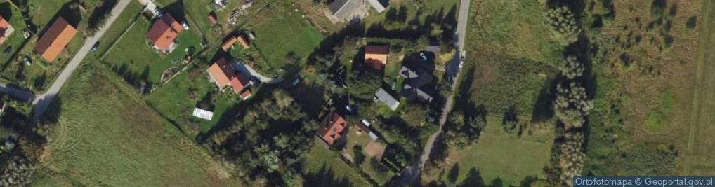 Zdjęcie satelitarne Zielona ul.