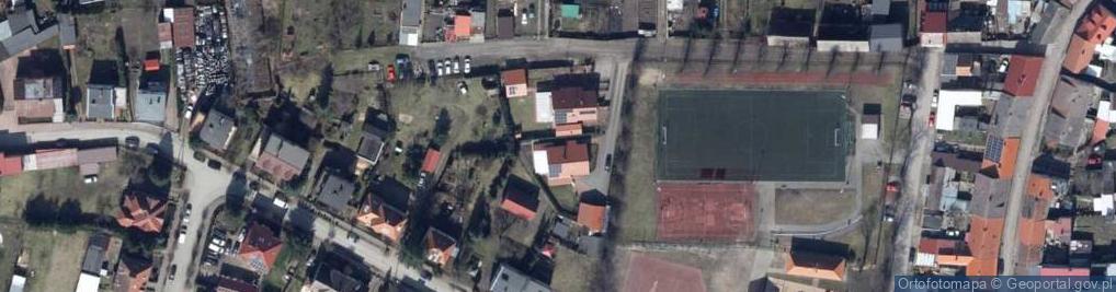 Zdjęcie satelitarne Zielona ul.