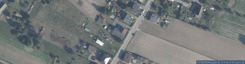 Zdjęcie satelitarne Zielona ul.
