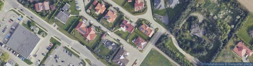 Zdjęcie satelitarne Zimowa ul.