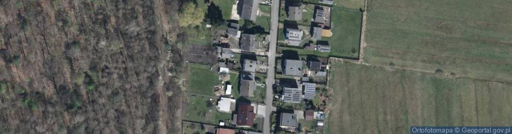 Zdjęcie satelitarne Zielona ul.