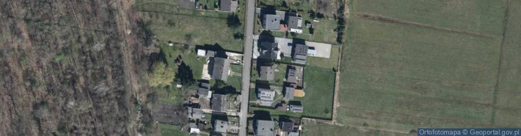 Zdjęcie satelitarne Zielona ul.